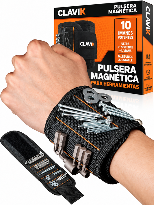 Clavik | Pulsera Magnética para Herramientas